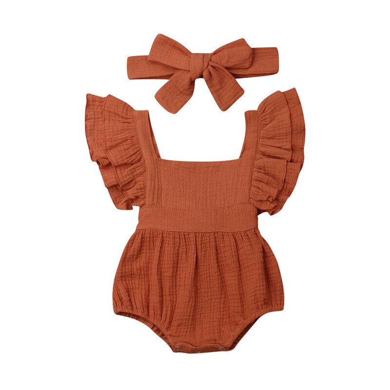 0-18 m Ű baby girl clothes ruffles ª Ҹ romper ..